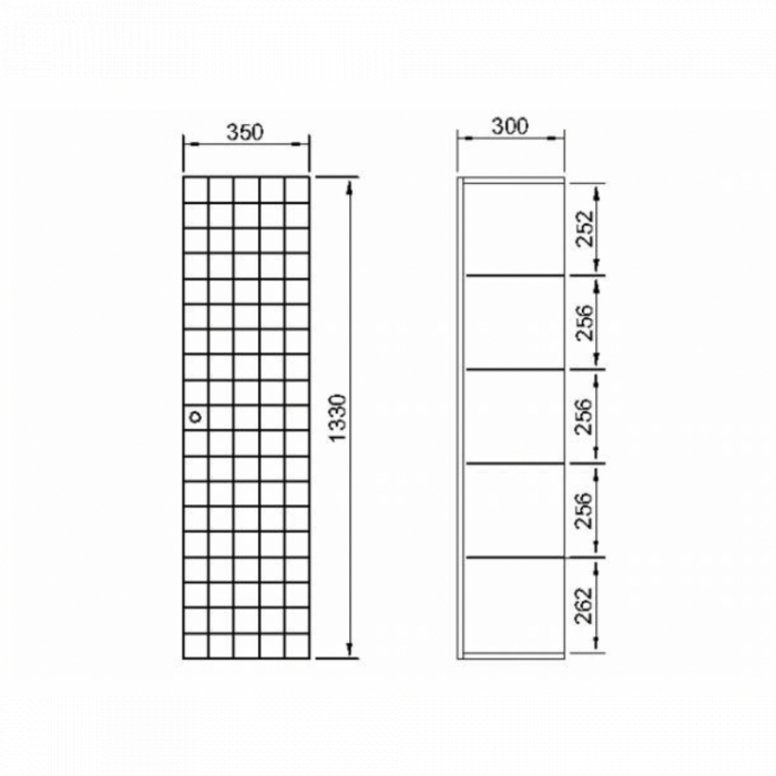 Set mobilier baie Adele, Alb [2]