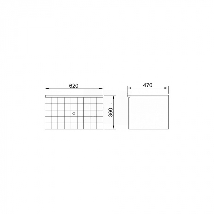 Set mobilier baie Adele, Alb [3]