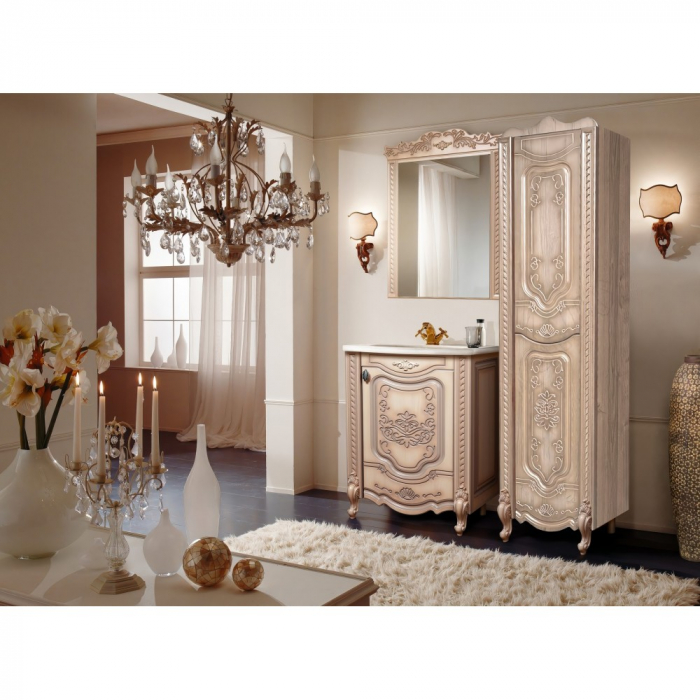 Set mobilier baie Venice 620, Stejar