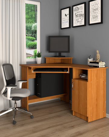 MOBILIER BIROU - Birou Pc pe Colt Su-1 Ro Cires