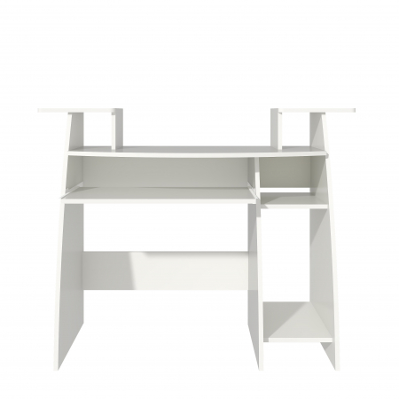 Birou Pc Skm-4 Ro, 123x50x77 cm, Alb [2]