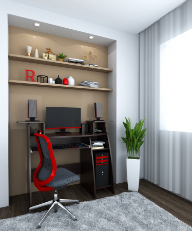 MOBILIER BIROU - Birou Pc Skm-4 Ro Wenge
