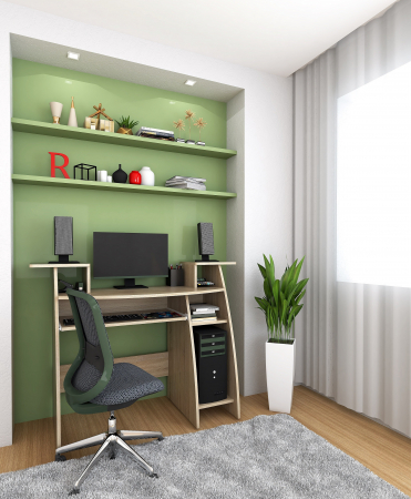 MOBILIER BIROU - Birou Pc Skm-4 Ua Sonoma