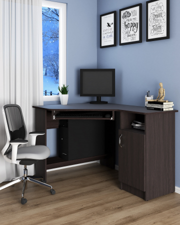MOBILIER BIROU - Birou pe Colt SU13 Ro Wenge