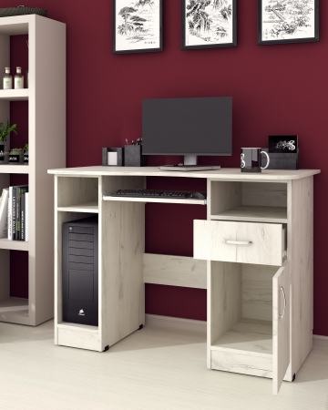 Birou Tip II,115x60x82 cm, Stejar K001 [1]