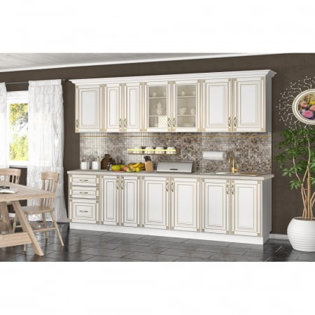Bucatarii - BUCATARIE IMPERIA MS ALB 2.6M MDF