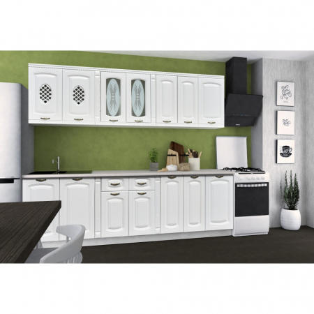 MOBILIER BUCATARIE - BUCATARIE KATIUSA 2 RO 2.6M ALB