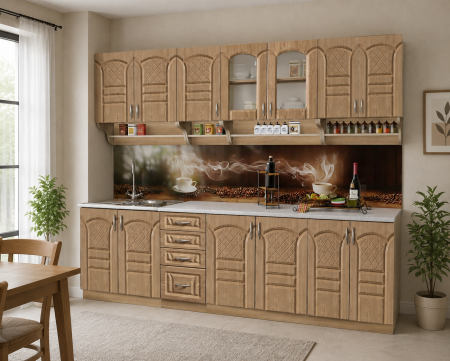 Bucatarie Korona Miz Sonoma 260x60x200 cm