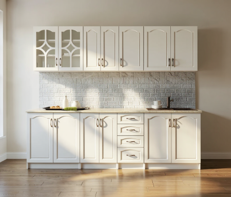 MOBILIER BUCATARIE - Bucătărie Olea RO MDF Alb 2,6 m