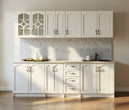 MOBILIER BUCATARIE - Bucătărie Olea RO MDF Alb 2,6 m