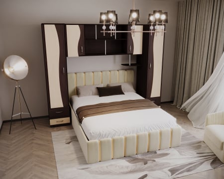 Dormitoare - Camera Tineret Lory II Wenge Mesteacan