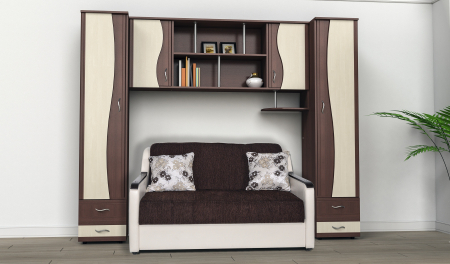 Dormitoare - Camera Tineret Lory II Wenge + Mesteacan