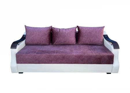 CANAPEA EXTENSIBILA DANA 220x100x75 CM, VISINIU, ALB [0]