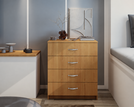 MOBILIER DORMITOR - Comoda 4B RO Fag 72x39x85 cm