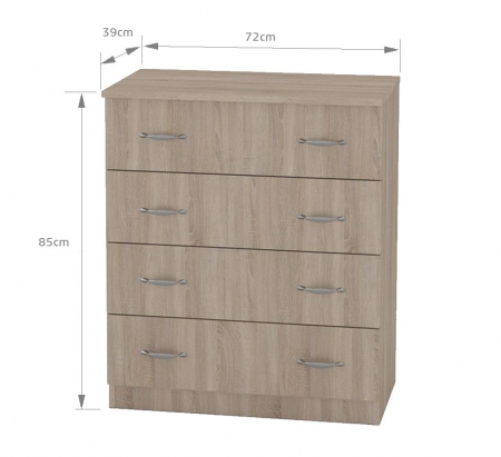 Comoda 4B Ro, Sonoma [1]