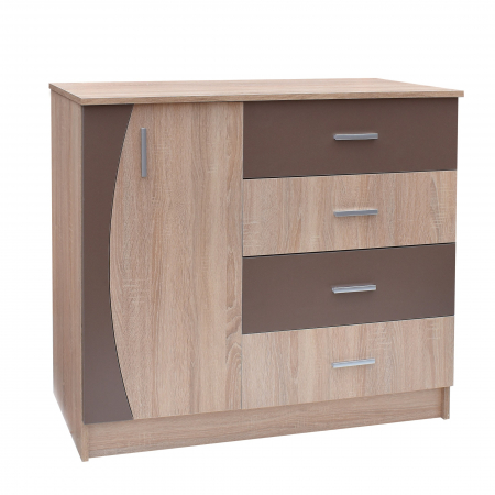 Comode - Comoda KF5, 101x44x90 cm, Sonoma