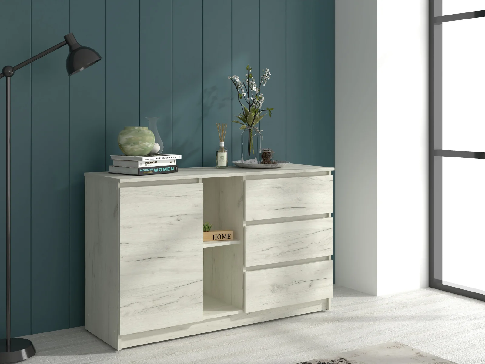 Comode - Comoda MP3 Stejar K001