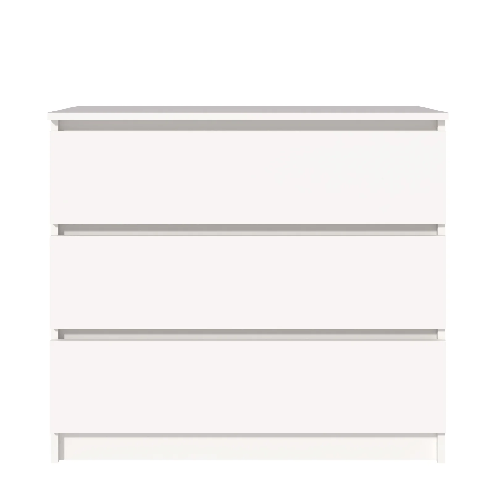 Comoda MP5 3Sertare, 90x44x80 cm, Alb [3]