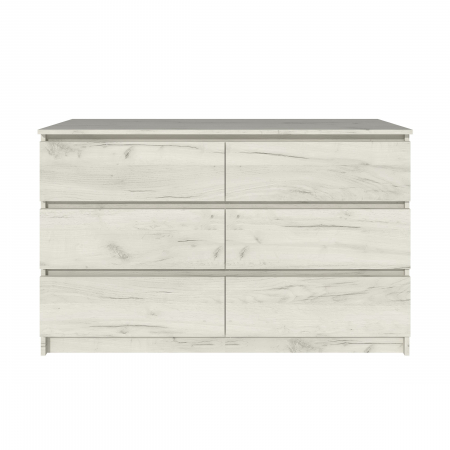 Comoda MP6 6S,130x44x80 cm, Stejar K001 [2]