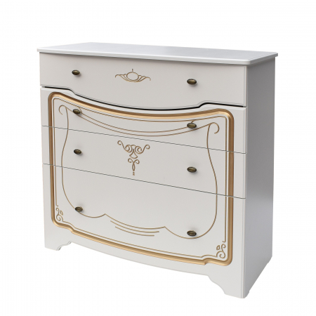 Comoda Olesia Alb 91X44X85 cm [1]