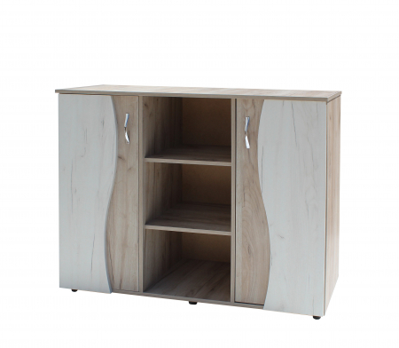 MOBILIER DORMITOR - Comoda Tineret, 120x45x95 cm, Stejar k002/k001