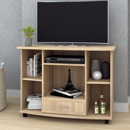 MOBILIER DORMITOR - Comoda TV Role Sonoma