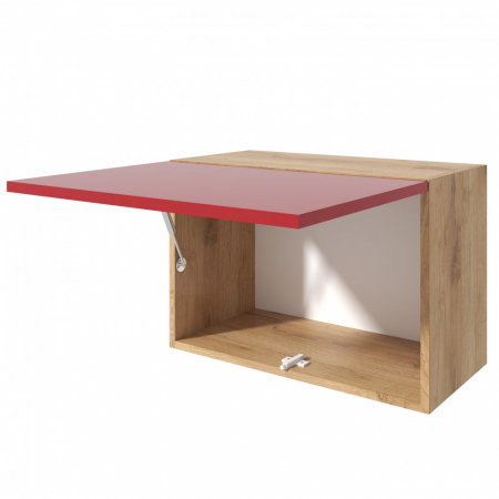 Corp Chelsea, hota clasica, 60-1u, Stejar k003 + Acril Rosu [6]