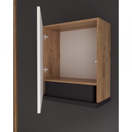 Corp Chelsea, hota telescopica, 60-1u, Stejar k003 + Acril Alb [1]