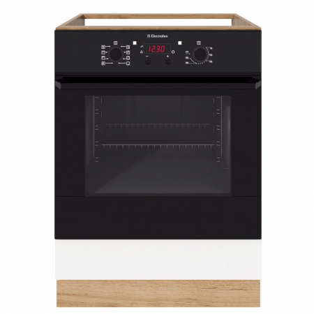 Corp inferior Chelsea, 60 Cuptor, Stejar K003+ Acril Alb [2]