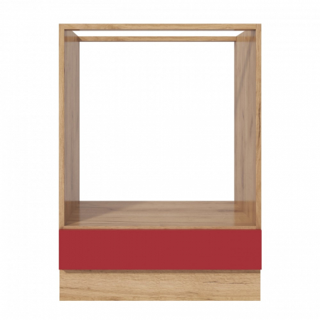 Corp inferior Chelsea, 60 Cuptor, Stejar K003+ Acril Rosu [4]