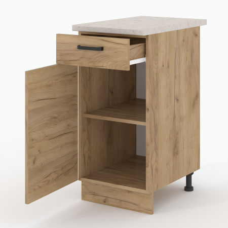 Corp Inferior Vio 40 1Sertar +1Usa Stejar Aur-K003 [1]