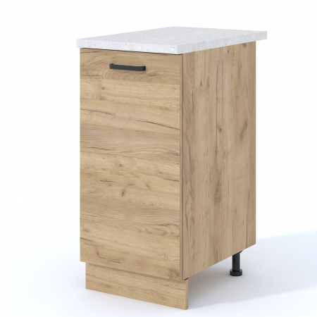 Dulapuri - Corp Inferior Vio, 40x60x85 cm, 1Usa Stejar Aur-K003