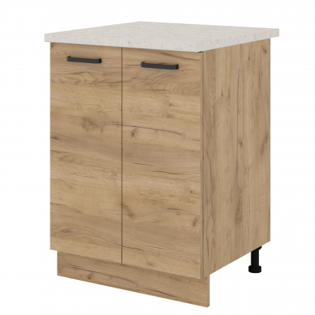 MOBILIER BUCATARIE - Corp Inferior Vio 60 2Usi Stejar Aur-K003