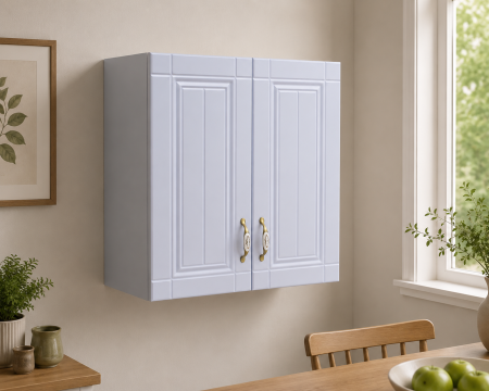 Corp superior bucatarie Provence  2 usi Alb 60x29x68 cm