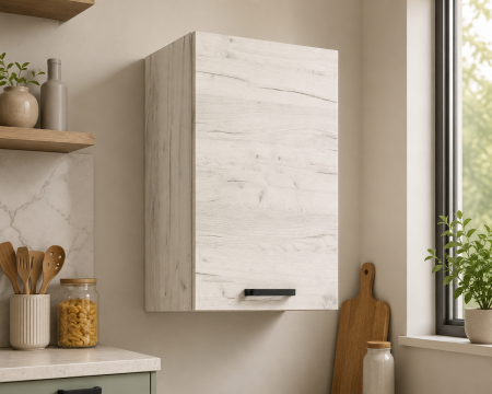 Corp superior bucatarie Vio 1 usa Stejar K001 40x30x60 cm