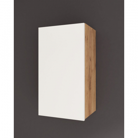 Mobila bucatarie - Corp superior Chelsea, 40-1u, Stejar k003 + Alb