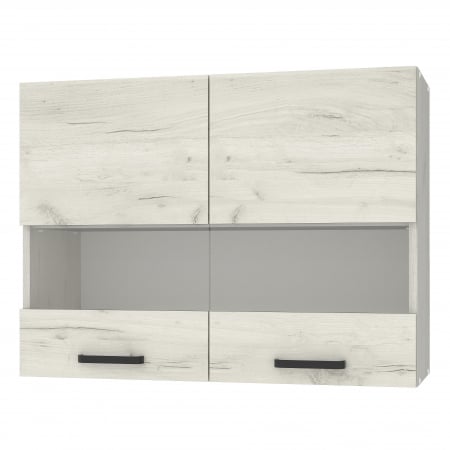 Dulapuri - Corp Superior Vio, 80x30x60 cm, Cu Geam K001