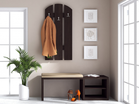 Cuier B1 Ro, 48x4x100 cm, Wenge [0]