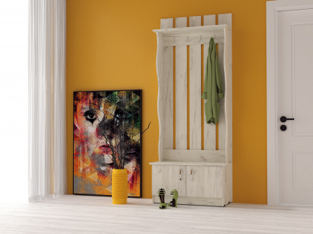 Mic mobilier - Cuier Hol II Ro, 80x37x201 cm, K001