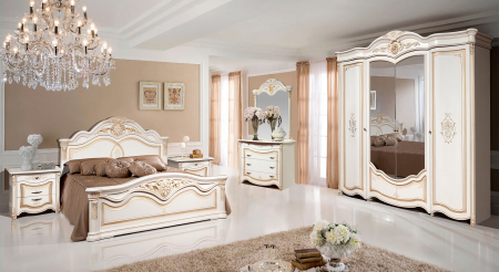 MOBILIER DORMITOR - Dormitor Julia 4K Alb