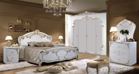 Dormitor Rosalia Alb+Auriu [0]