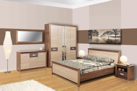 Dormitor Stela Frasin Inchis+Frasin Deschis (Shimo) [0]