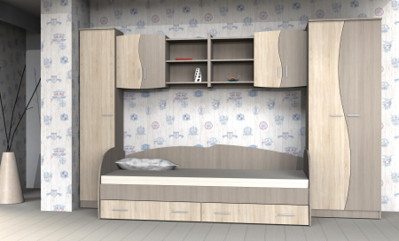 MOBILIER DORMITOR - Dormitor Tineret Cindy II