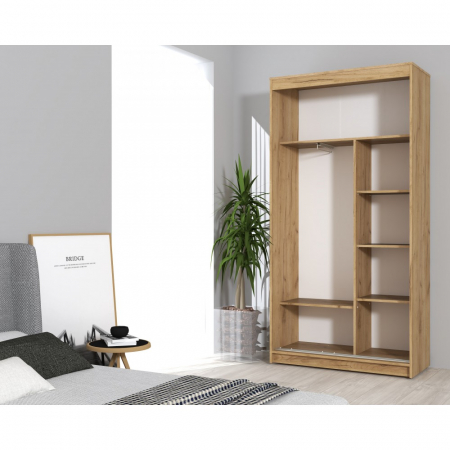 Dressing Euro 100x47x210cm stejar k003+k001 [1]