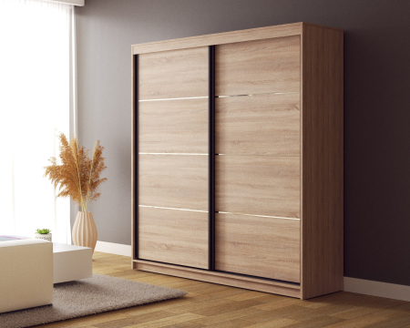 MOBILIER DORMITOR - Dressing Velvet Gold Sonoma