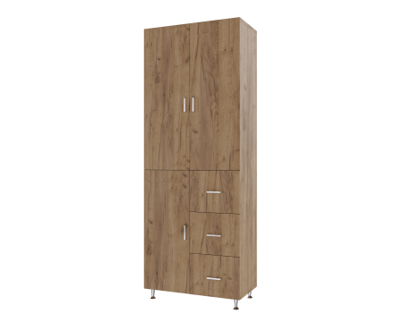 Dulap 3Usi -3S ,70x35x180 cm, Stejar K003 [3]