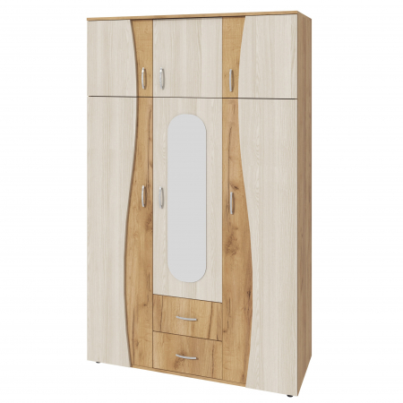 Dulap 3Usi S 120x50x198 cm K003+Kiruna [3]