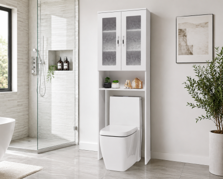 Dulap Baie Ms  Alb 60x22x190 cm