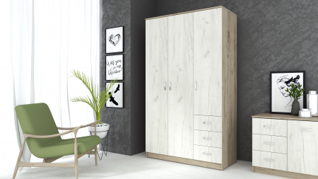 Dulapuri - Dulap Ionut 120x50x200 cm, K002+K001