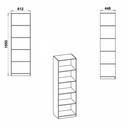 Dulap KSC 1 ro Sonoma [3]